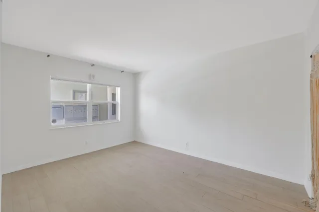 a view of empty room