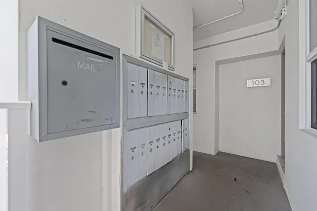 an aerial view of a tennis court