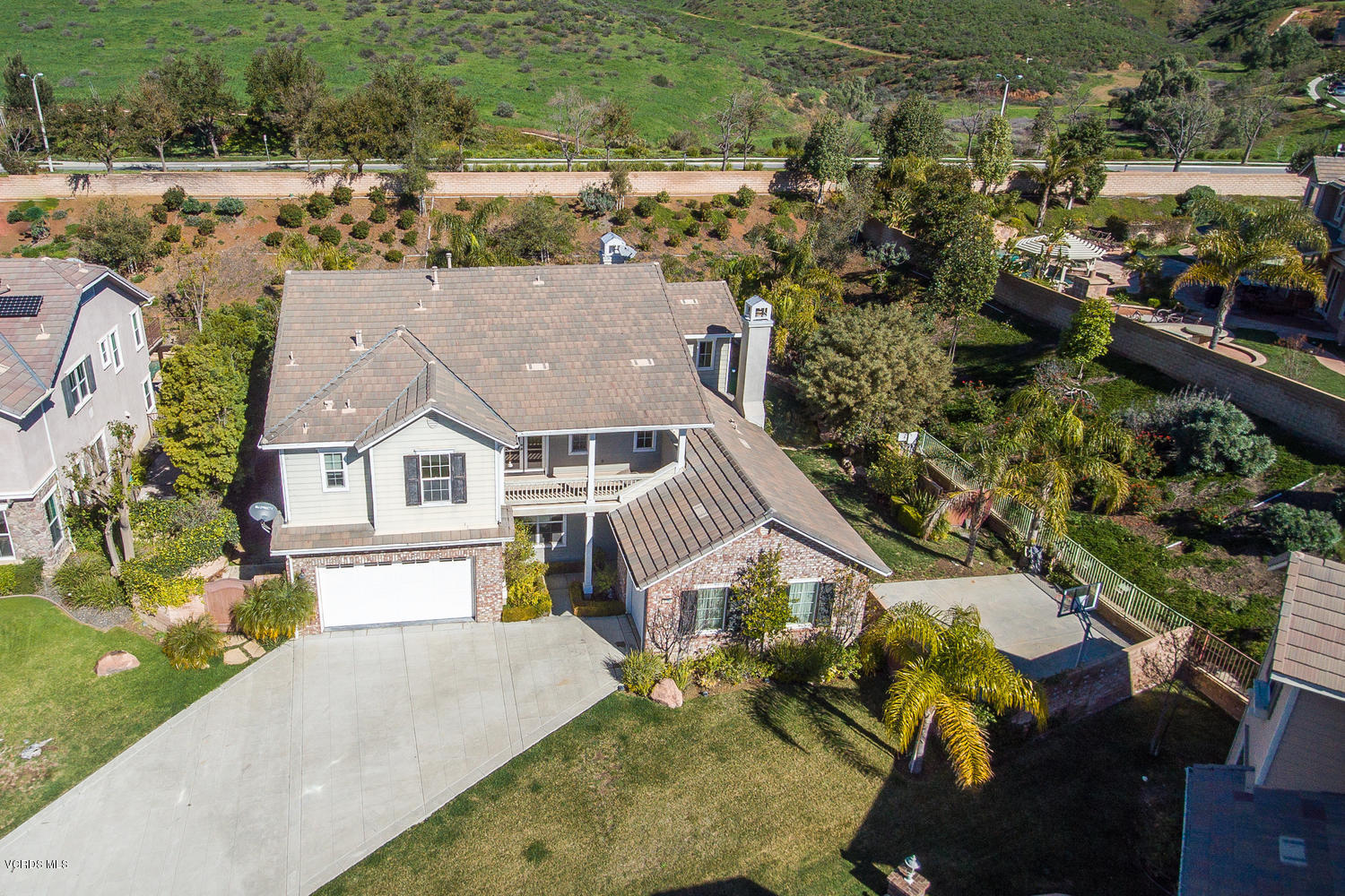 3708 Red Hawk Court Simi Valley, CA 93063 - Photo 24 of 27 Aerial View