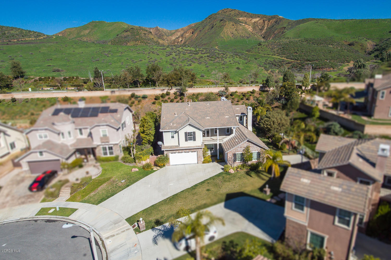 3708 Red Hawk Court Simi Valley, CA 93063 - Photo 25 of 27 Aerial View