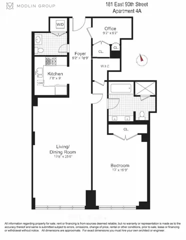 $1,650,000 | 181 East 90th Street, Unit 4A | Upper East Side