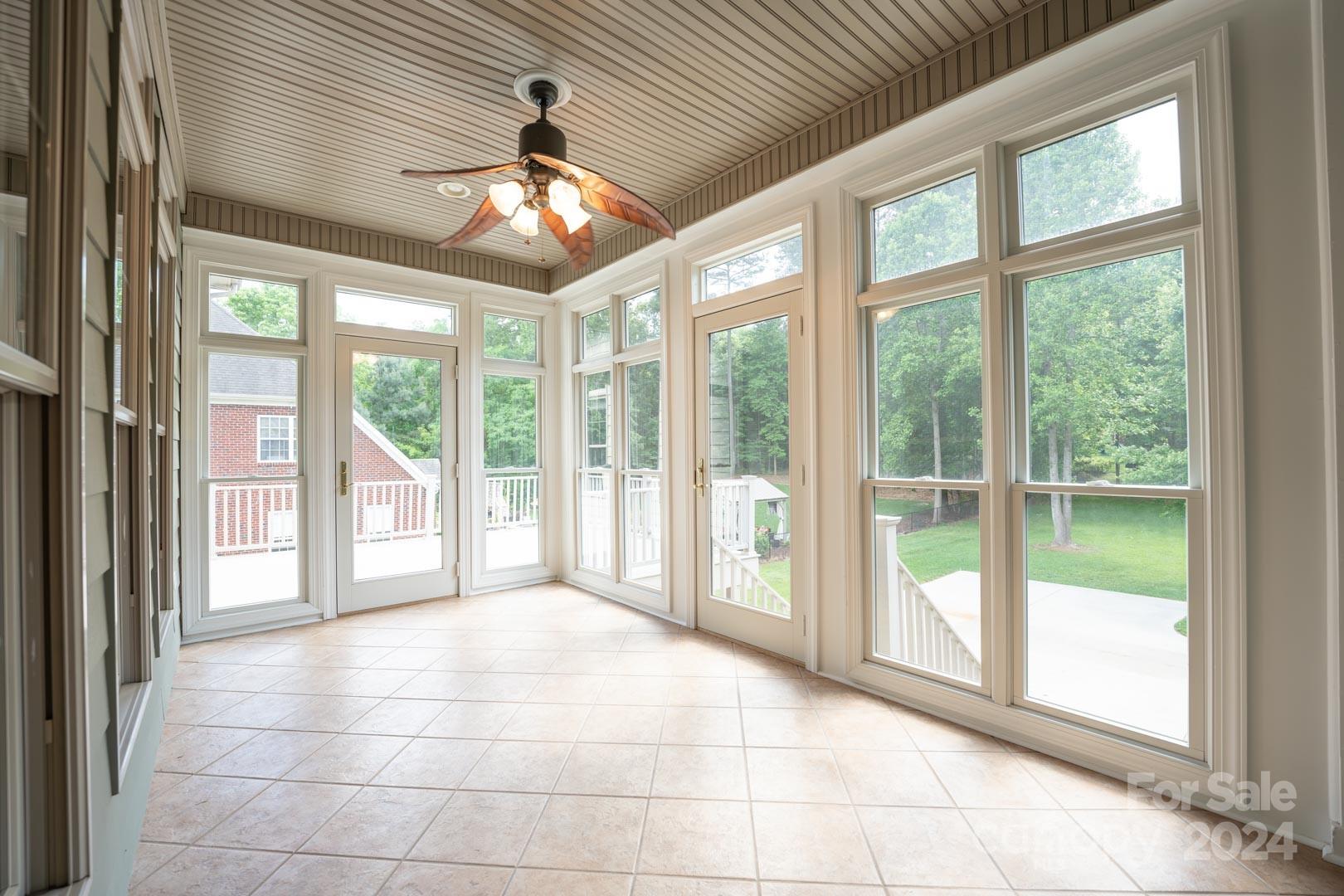 3563 Gordon Street Terrell, NC 28682 - Photo 28 of 45 a view of an empty room with a balcony