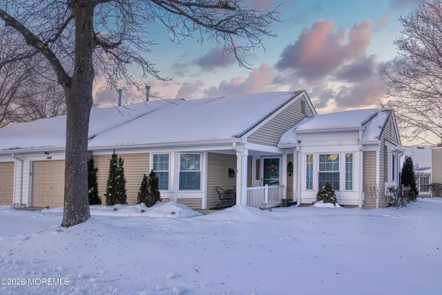 front view of a house with a porch