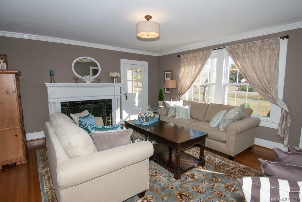 2670 Wilson Road China Grove, NC 28023 - Photo 3 of 24 a living room with furniture and a fireplace