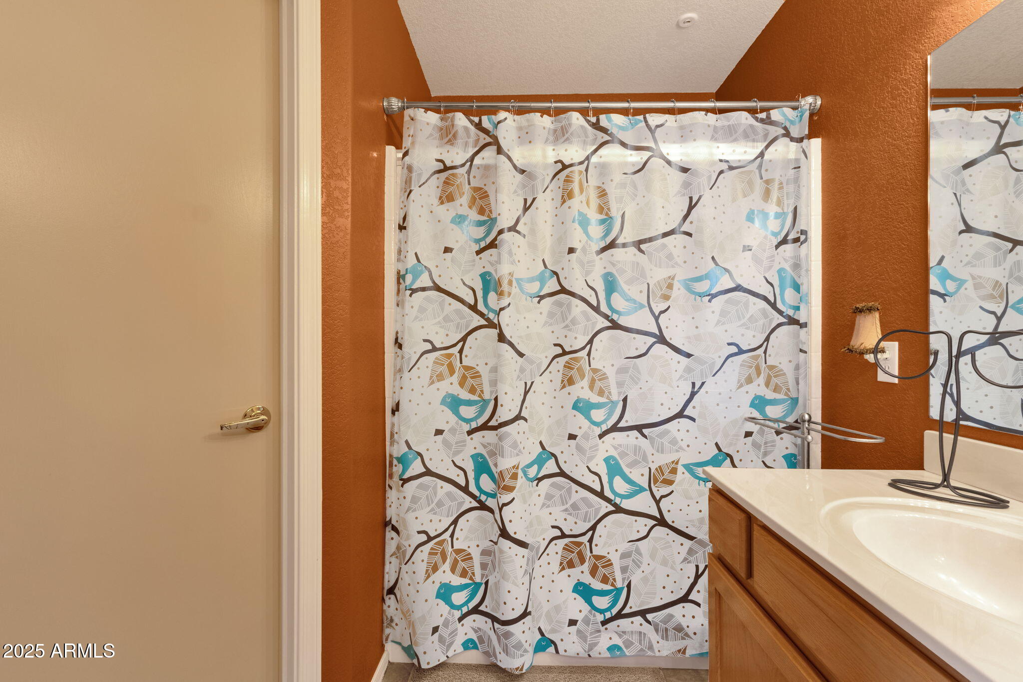 10408 West Burnett Road Peoria, AZ 85382 - Photo 25 of 30 a bathroom with a sink and a mirror