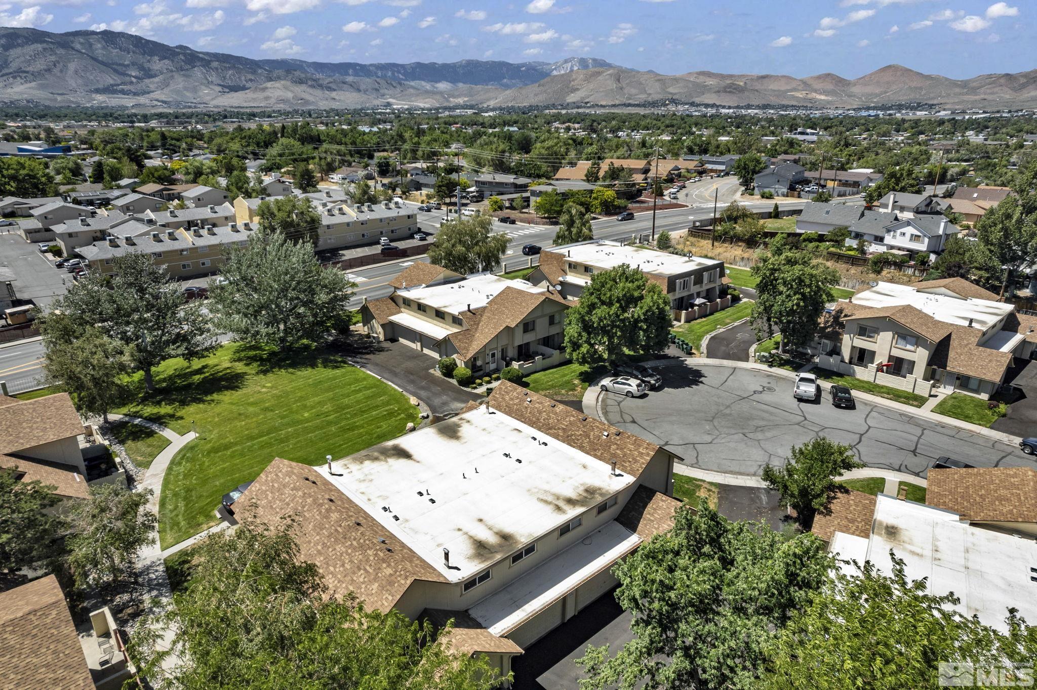 13 Condor Circle Carson City, NV 89701 - Photo 33 of 33 an aerial view of a house with a garden
