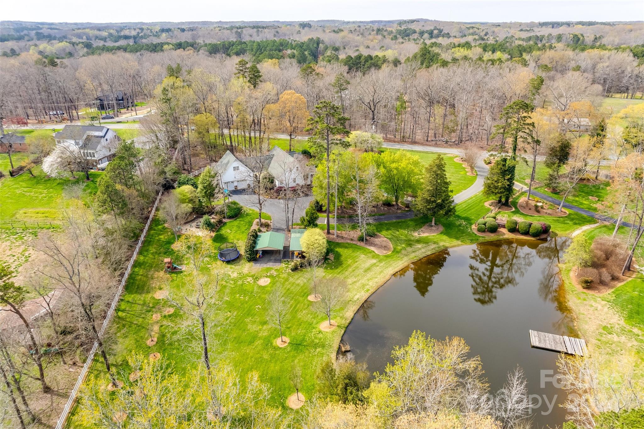 9999 Jim Sossoman Road Midland, NC 28107 - Photo 40 of 43 a view of lake