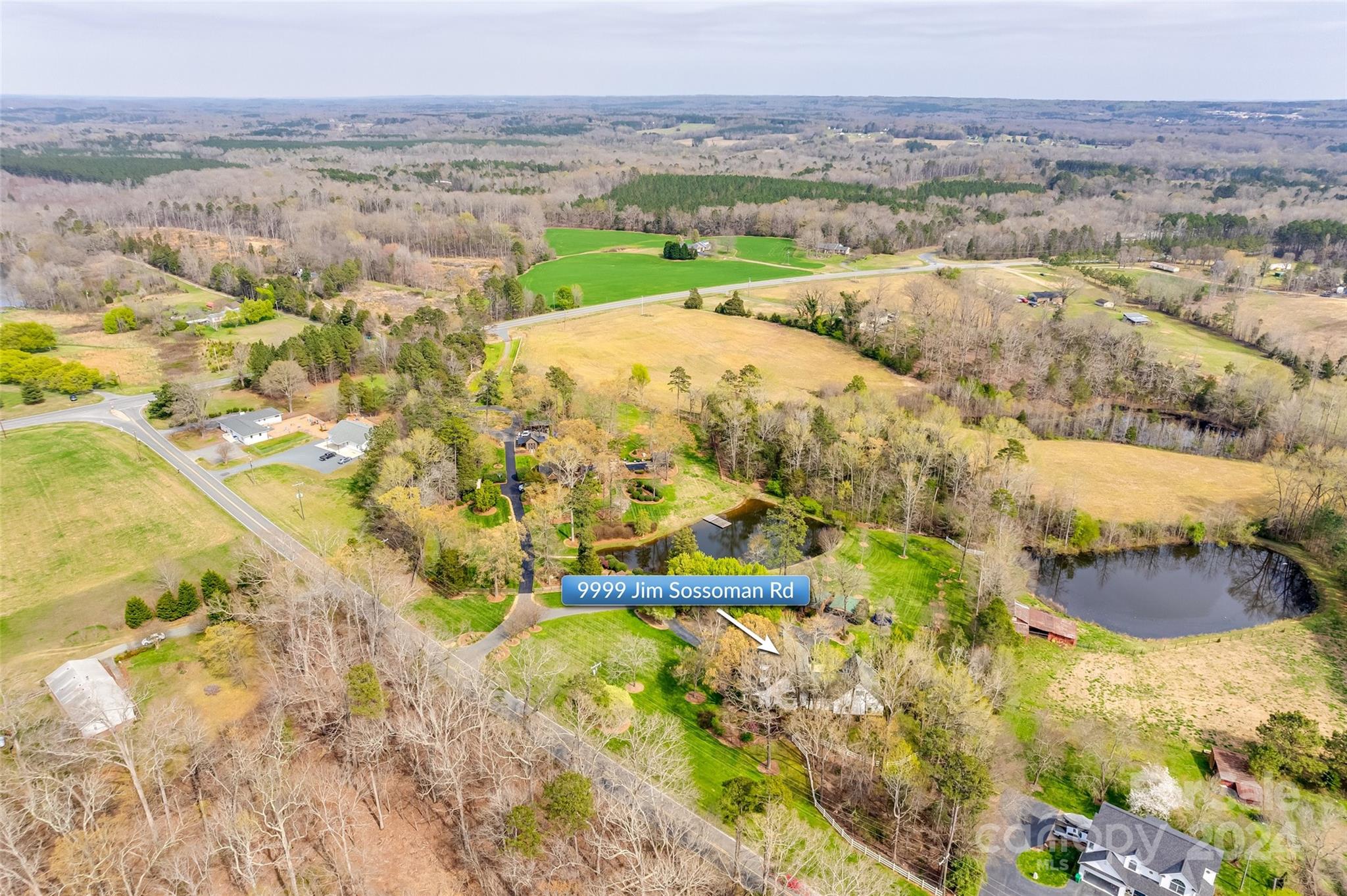 9999 Jim Sossoman Road Midland, NC 28107 - Photo 42 of 43 a view of lake view and mountain view