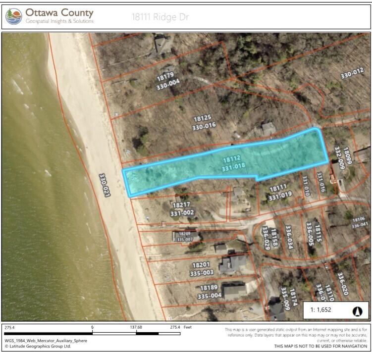 18111 Ridge Drive Grand Haven, MI 49417 - Photo 21 of 24 gis