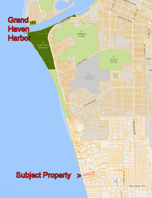 18111 Ridge Drive Grand Haven, MI 49417 - Photo 24 of 24 Location proximity to Grand Haven