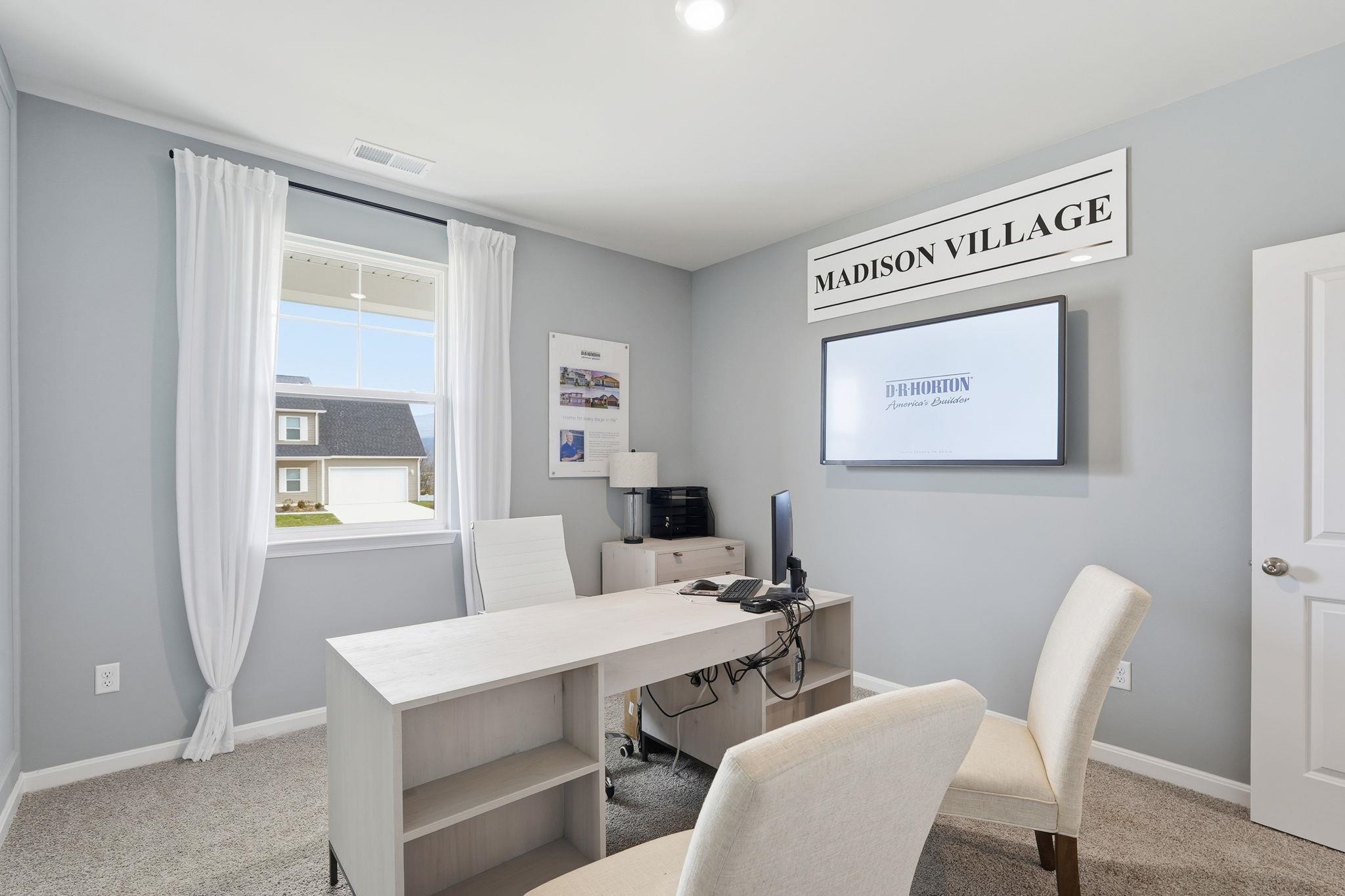 105 Jillian Lane Penn Laird, VA 22846 - Photo 16 of 35 a view of a dining room with furniture and window
