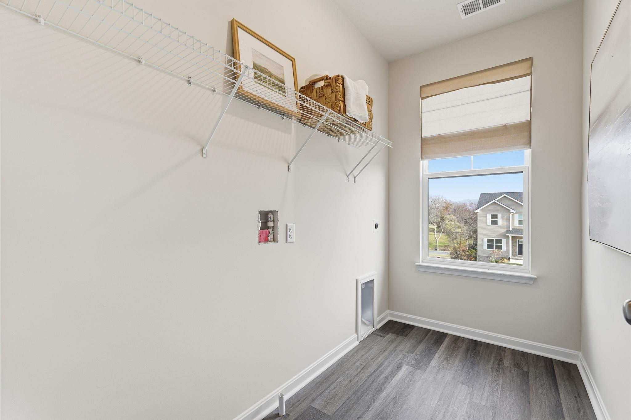 105 Jillian Lane Penn Laird, VA 22846 - Photo 35 of 35 a view of hallway with window and wooden floor