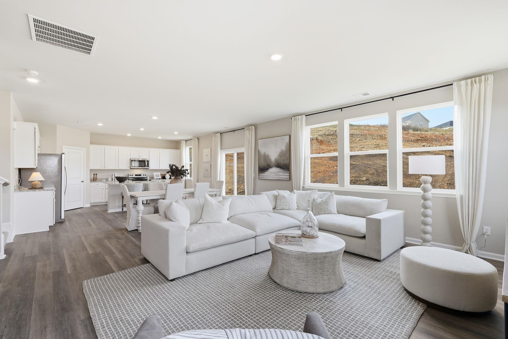 105 Jillian Lane Penn Laird, VA 22846 - Photo 10 of 35 a living room with furniture and a large window