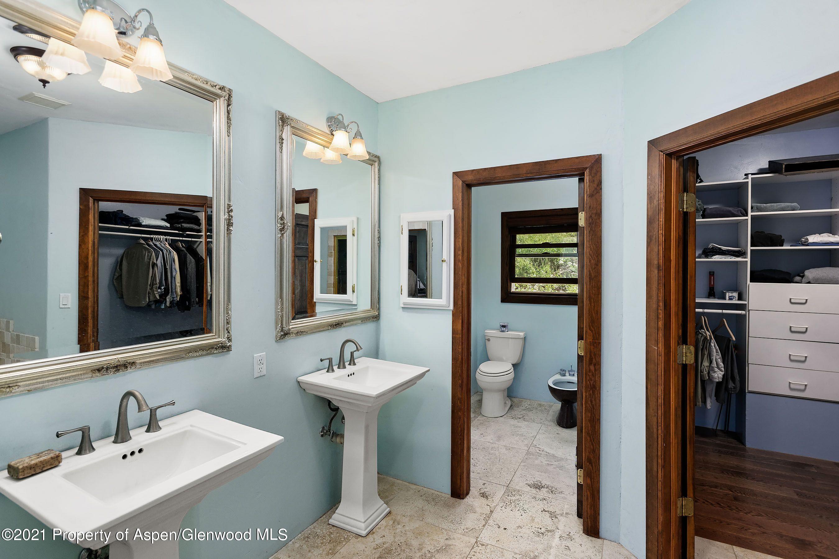 461 Original Road Basalt, CO 81621 - Photo 11 of 23 a en suite bathroom with a sink double vanity and a mirror