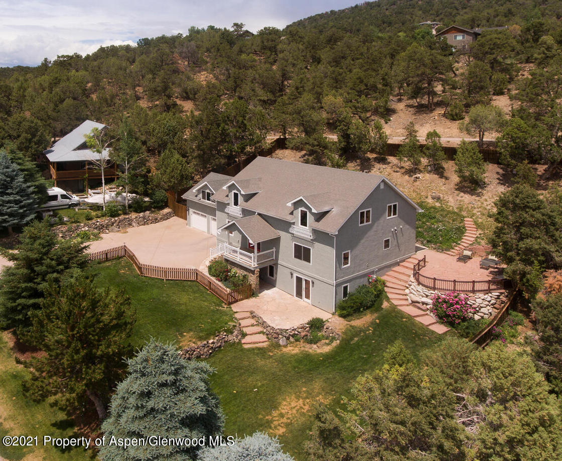 461 Original Road Basalt, CO 81621 - Photo 17 of 23 an aerial view of a house with a garden