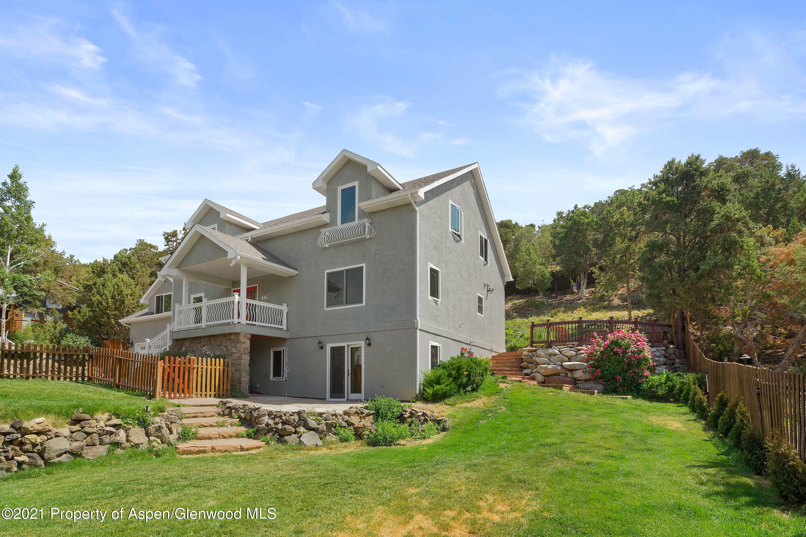 461 Original Road Basalt, CO 81621 - Photo 2 of 23 a front view of house with garden