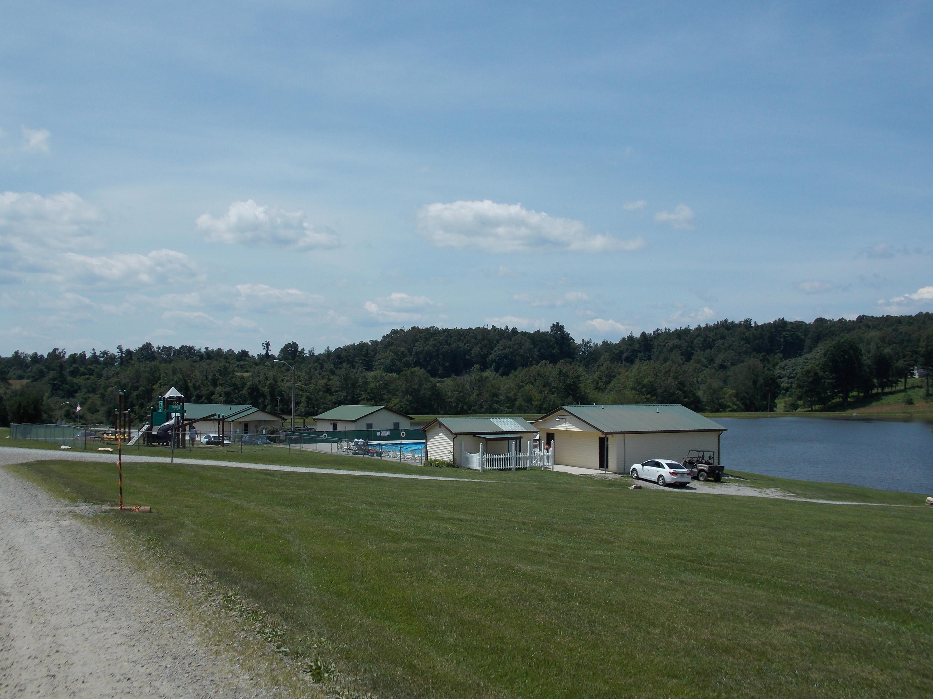 0 Chestnut Ridge Drive Southeast Callaway, VA 24067 - Photo 8 of 11 a view of a lake with houses