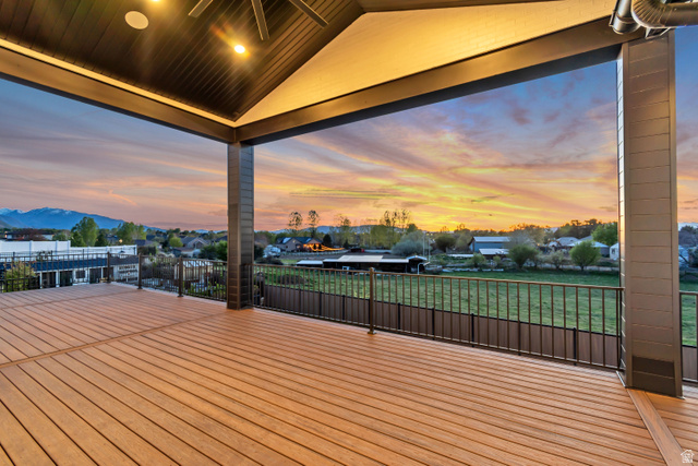 1720 Hillcrest Circle Mapleton, UT 84664 - Photo 9 of 116 View of wooden deck