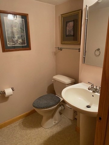4 Hammerock Road Charlton, MA 01507 - Photo 26 of 39 a bathroom with a toilet and a sink