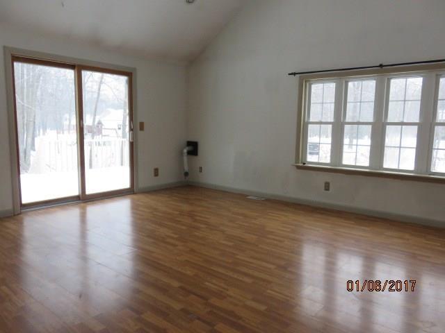 Large front to back living room with...