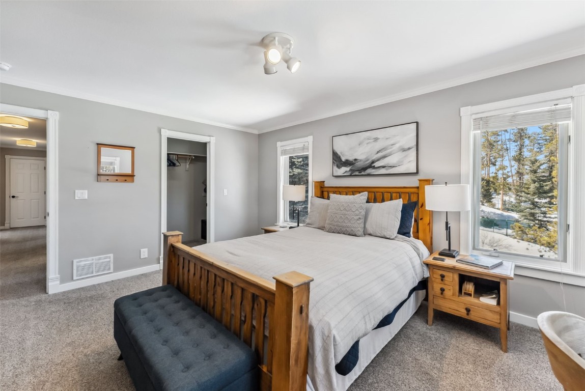 30 Grey Fox Lane Dillon, CO 80435 - Photo 24 of 50 Bedroom 2 - great views, plentiful natural light, and a walk-in closet