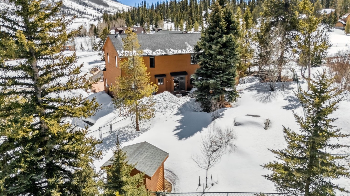 30 Grey Fox Lane Dillon, CO 80435 - Photo 49 of 50 Backyard aerial view of 30 Grey Fox