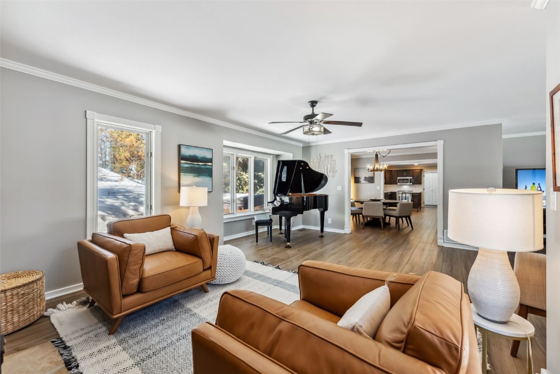 30 Grey Fox Lane Dillon, CO 80435 - Photo 7 of 50 Spacious living room with two separate sitting areas and plentiful natural light