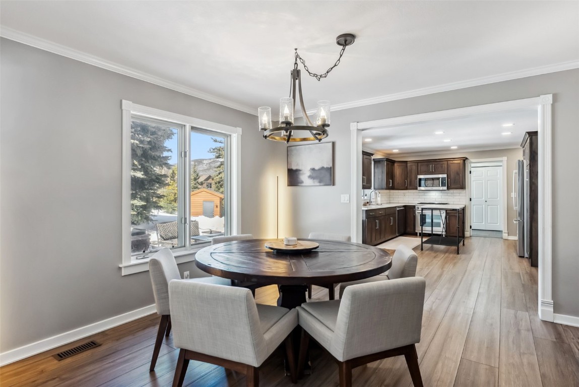 30 Grey Fox Lane Dillon, CO 80435 - Photo 10 of 50 Dining room has nice views of the backyard