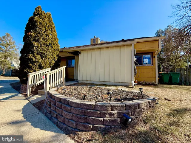 a front view of house