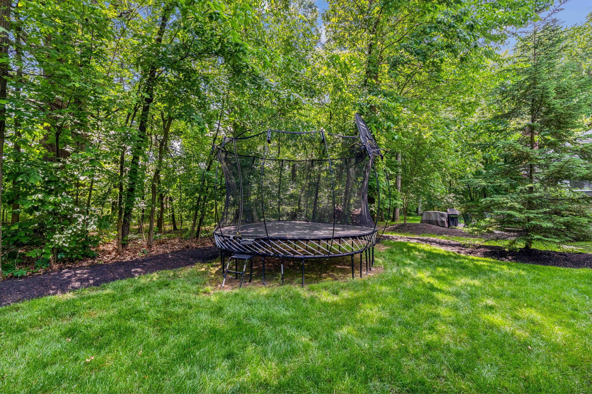 219 Smokewood Road Powell, OH 43065 - Photo 55 of 59 Stamped Concrete Patio on treed lot!
