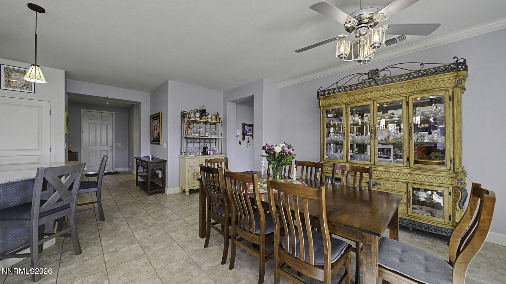 9111 Kenton Trail Reno, NV 89523 - Photo 7 of 49 a view of a dining room with furniture window and outside view