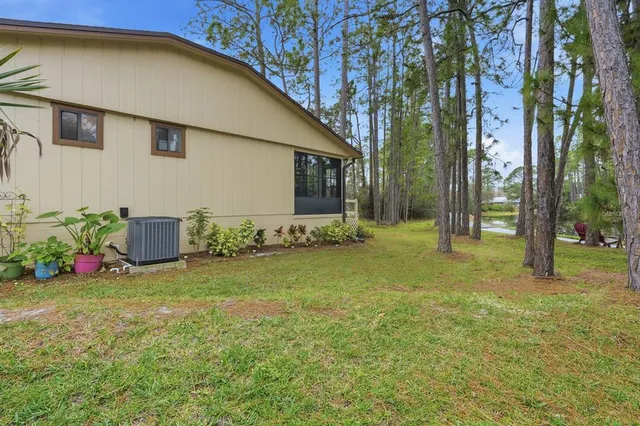 a view of a two chairs in the deck