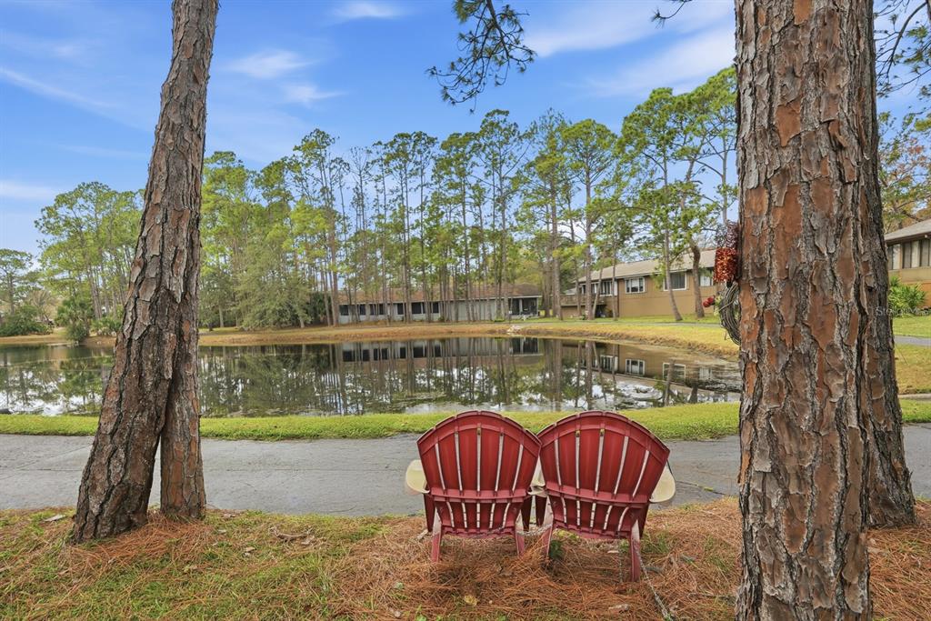 41 Crooked Pine Road Port Orange, FL 32128 - Photo 32 of 40 a view of a two chairs in the deck
