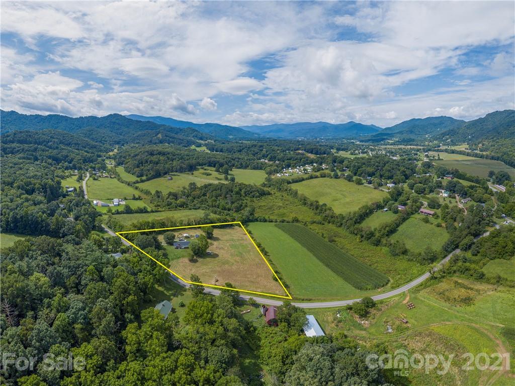 358 Coffee Branch Road Canton, NC 28716 - Photo 5 of 19 an aerial view of residential houses with outdoor space and trees