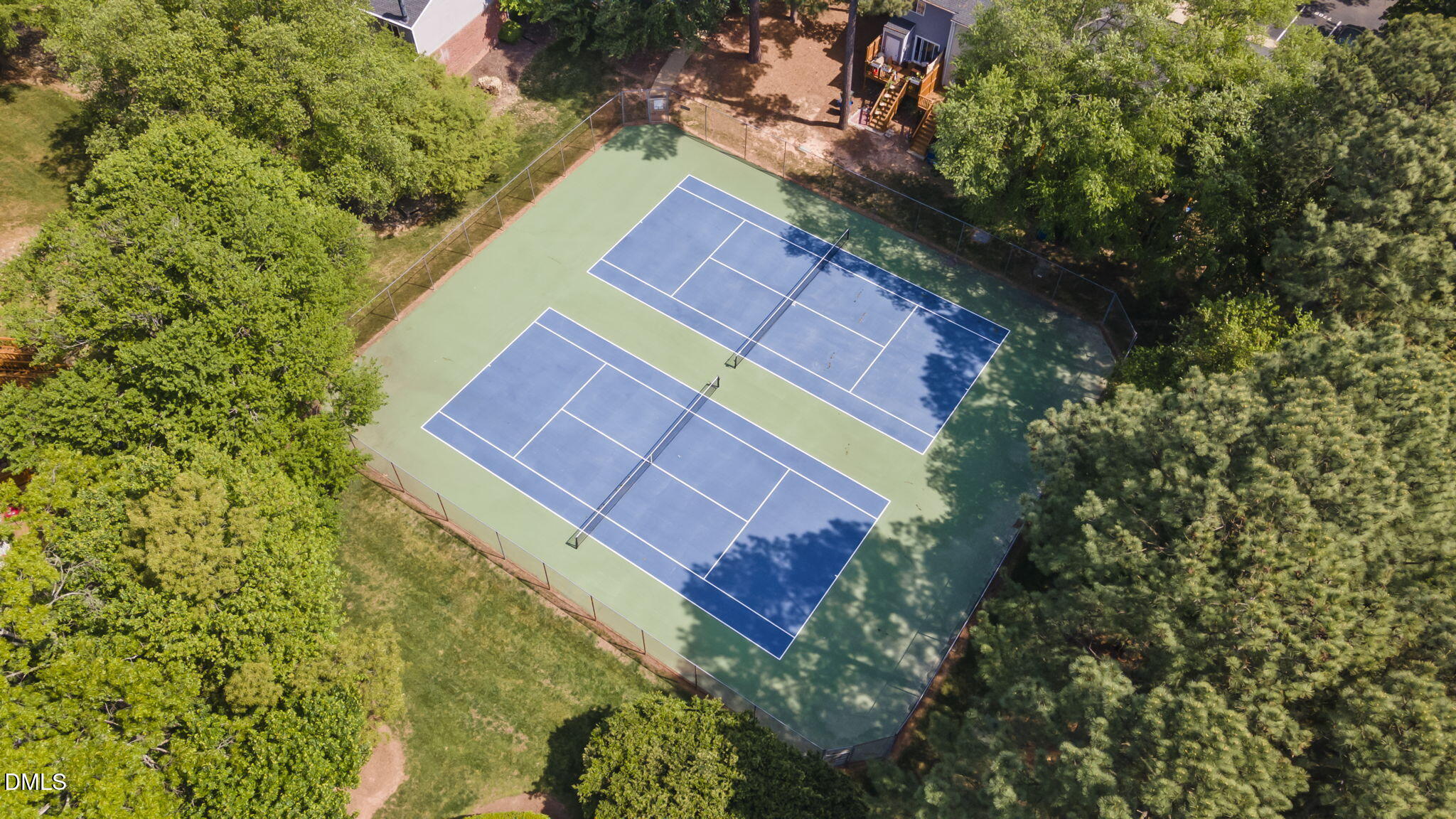 7728 Crown Crest Court Raleigh, NC 27615 - Photo 32 of 38 an aerial view of a house