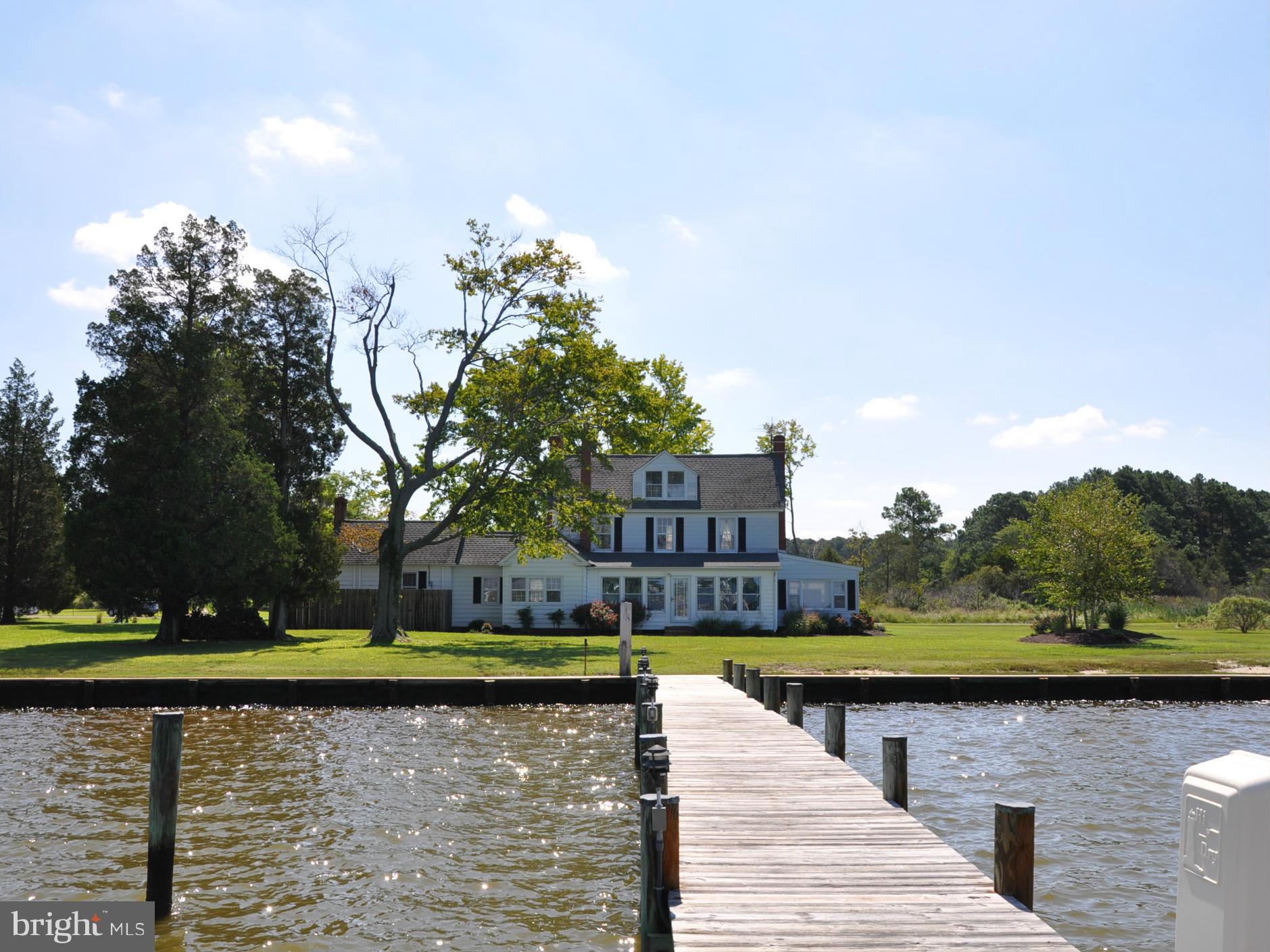 4920 Gregory Road Cambridge, MD 21613 - Photo 9 of 23 Exterior (Rear) view from Pier