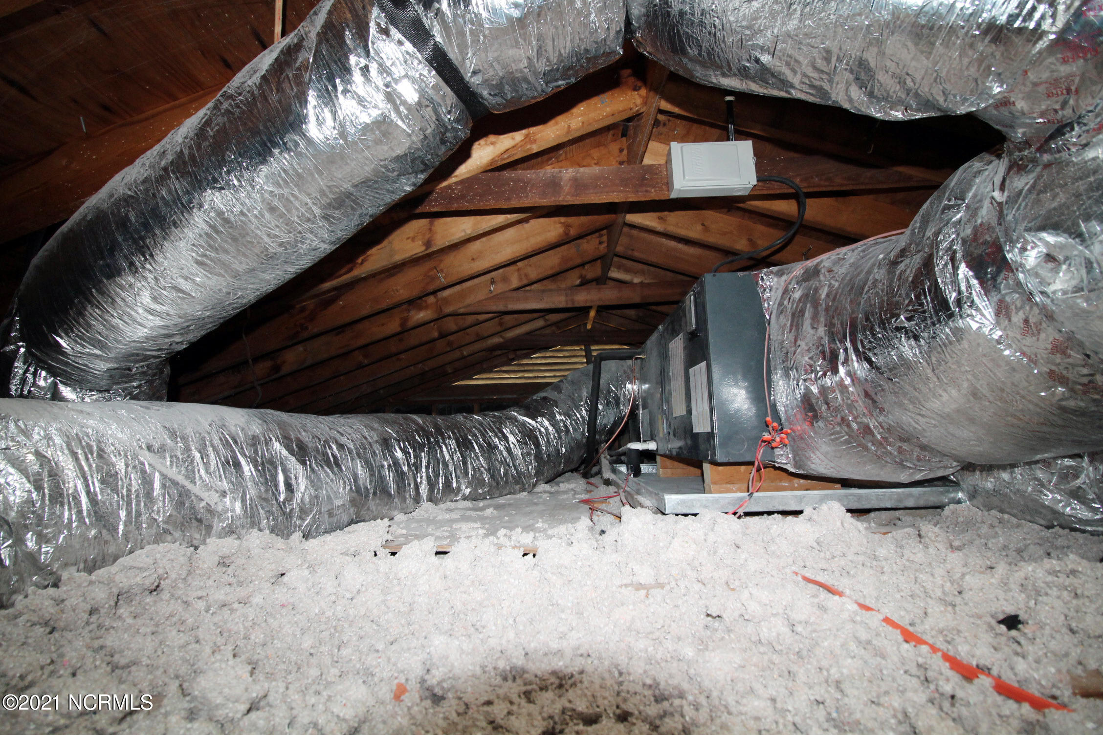 357 Pike Road Pantego, NC 27860 - Photo 18 of 24 ATTIC WITH NEW FURNACE AND INSULATION