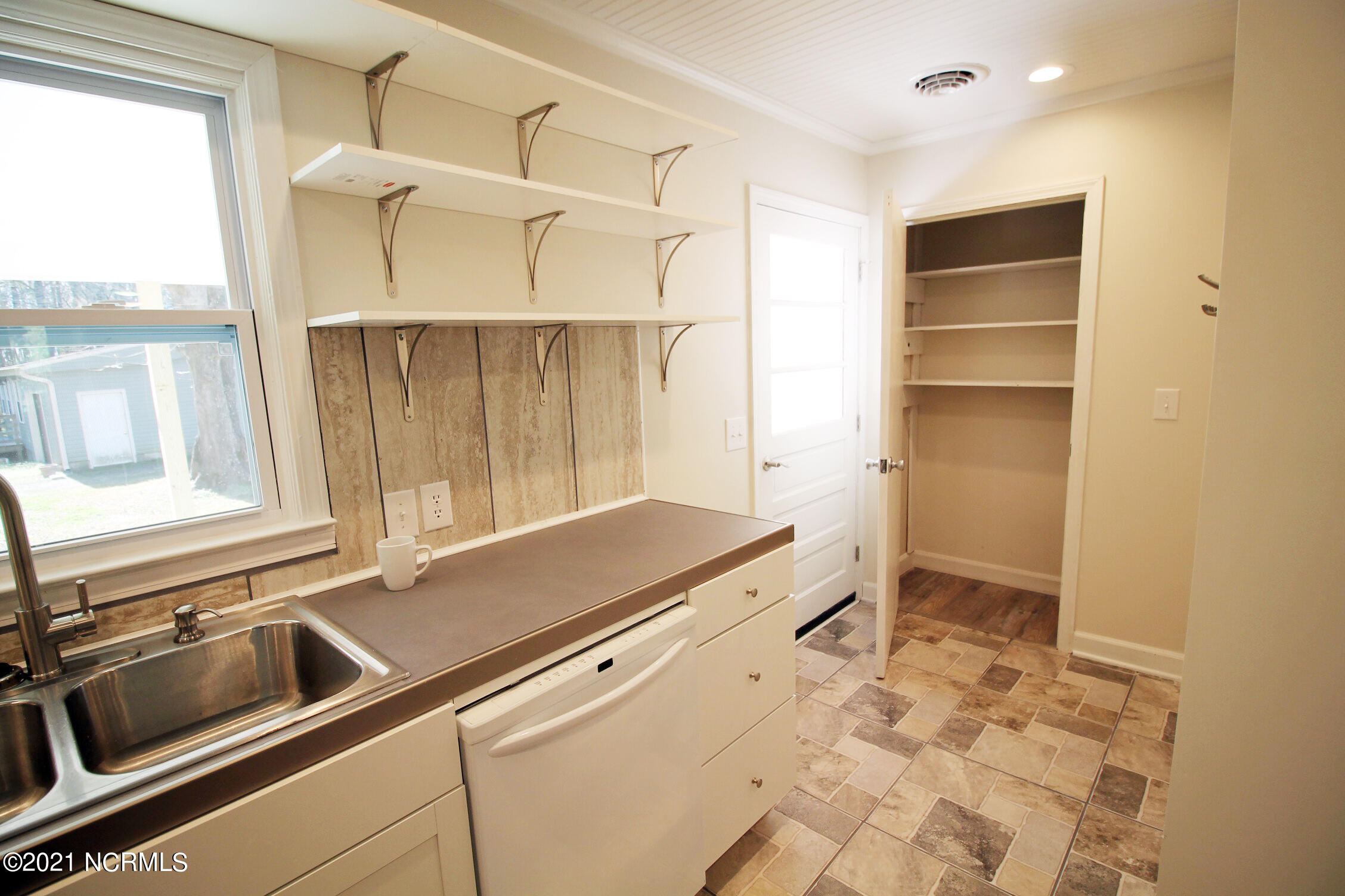 357 Pike Road Pantego, NC 27860 - Photo 6 of 24 OPEN SHELVING AND PANTRY