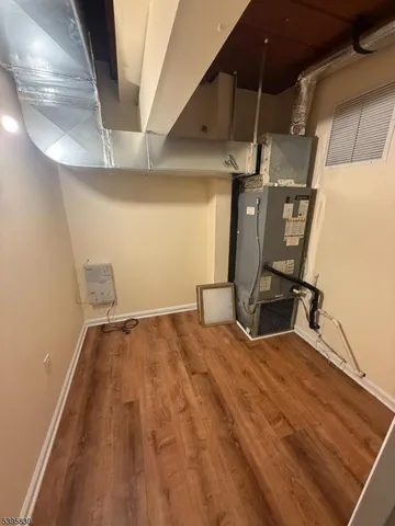 a kitchen with a stove and a refrigerator