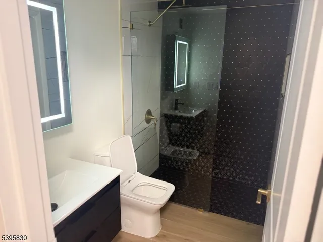 a close view of washer and dryer