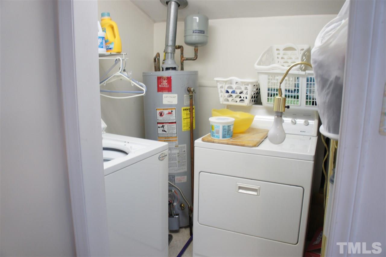 2832 Poole Road Raleigh, NC 27610 - Photo 10 of 16 a utility room with dryer and washer