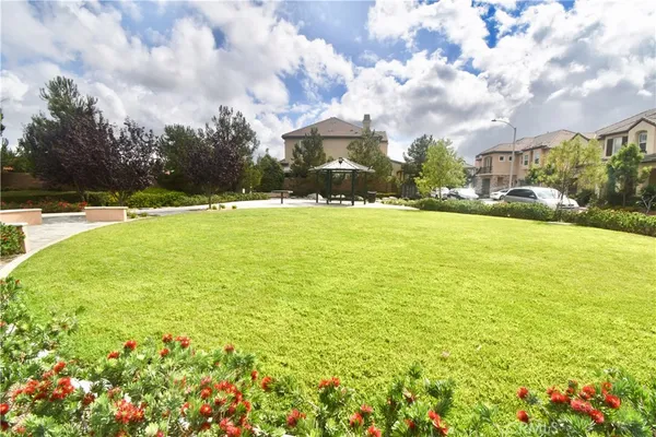 a view of an ocean house and a yard