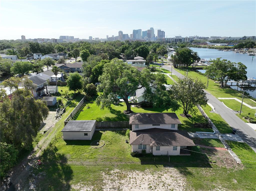 2515 North Riverside Drive Tampa, FL 33602 - Photo 18 of 19 an aerial view of a house with yard swimming pool and outdoor seating