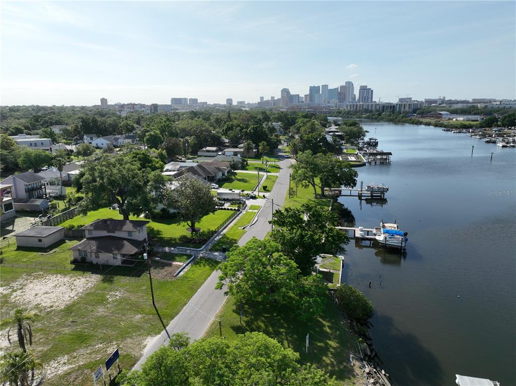 2515 North Riverside Drive Tampa, FL 33602 - Photo 7 of 19 a aerial view of a house with outdoor space and lake view