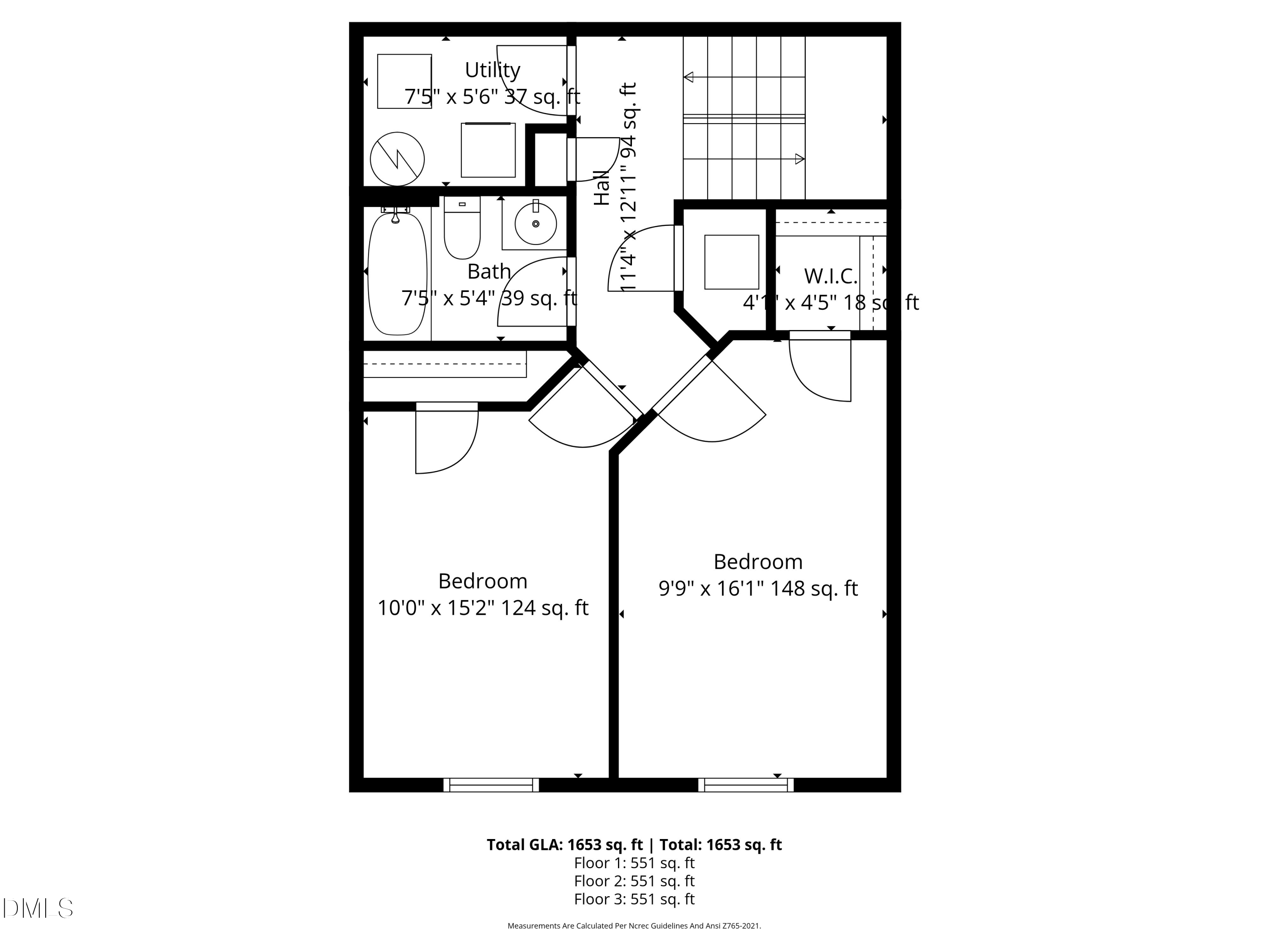 2211 Raven Road, Unit 102 Raleigh, NC 27614 - Photo 28 of 30 a picture of a floor plan