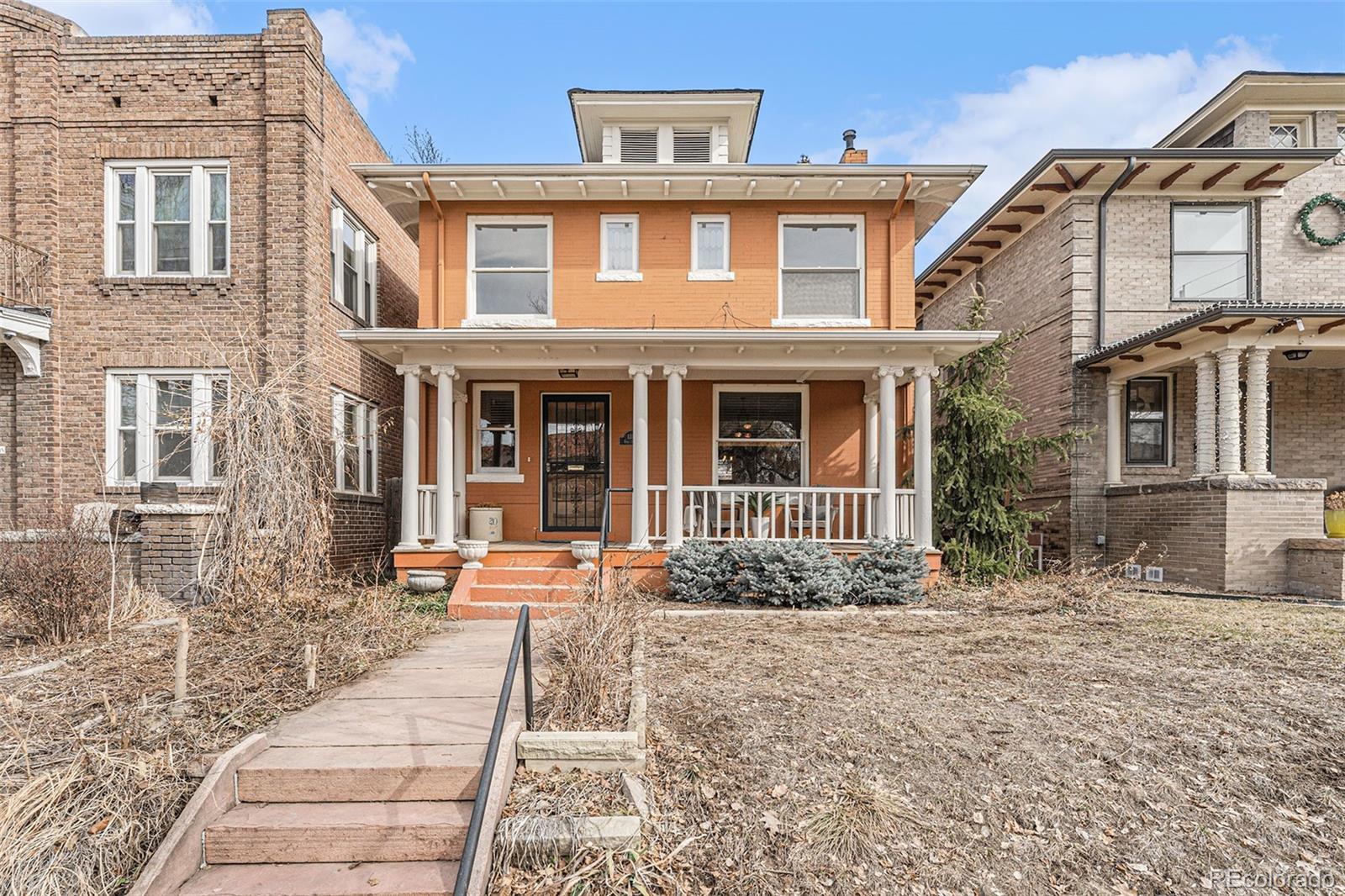 front view of a house