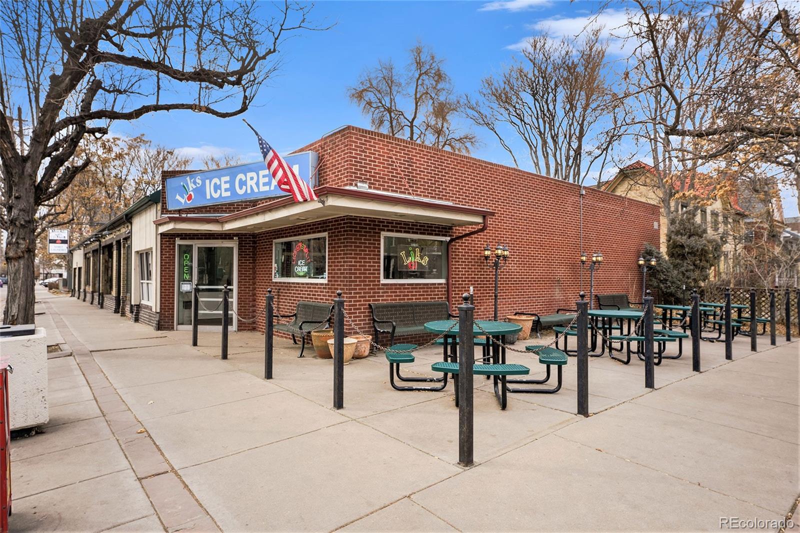 1314 Vine Street Denver, CO 80206 - Photo 30 of 34 a view of a building with sitting area