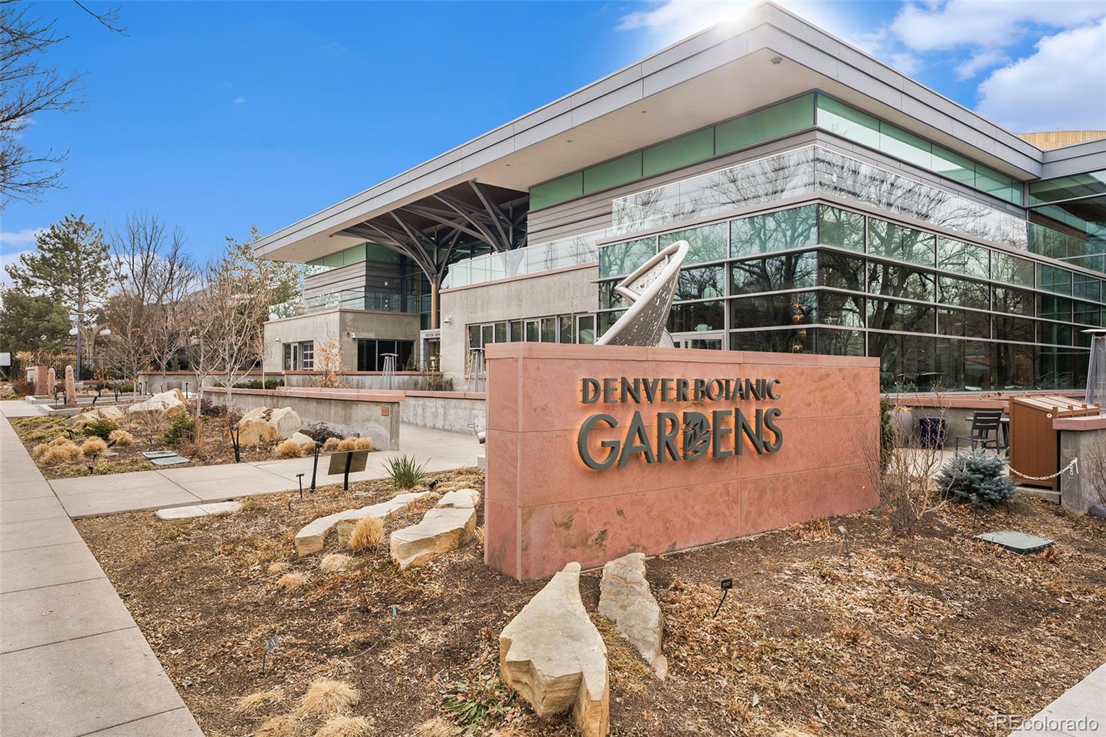 1314 Vine Street Denver, CO 80206 - Photo 32 of 34 a sign on the side of a building