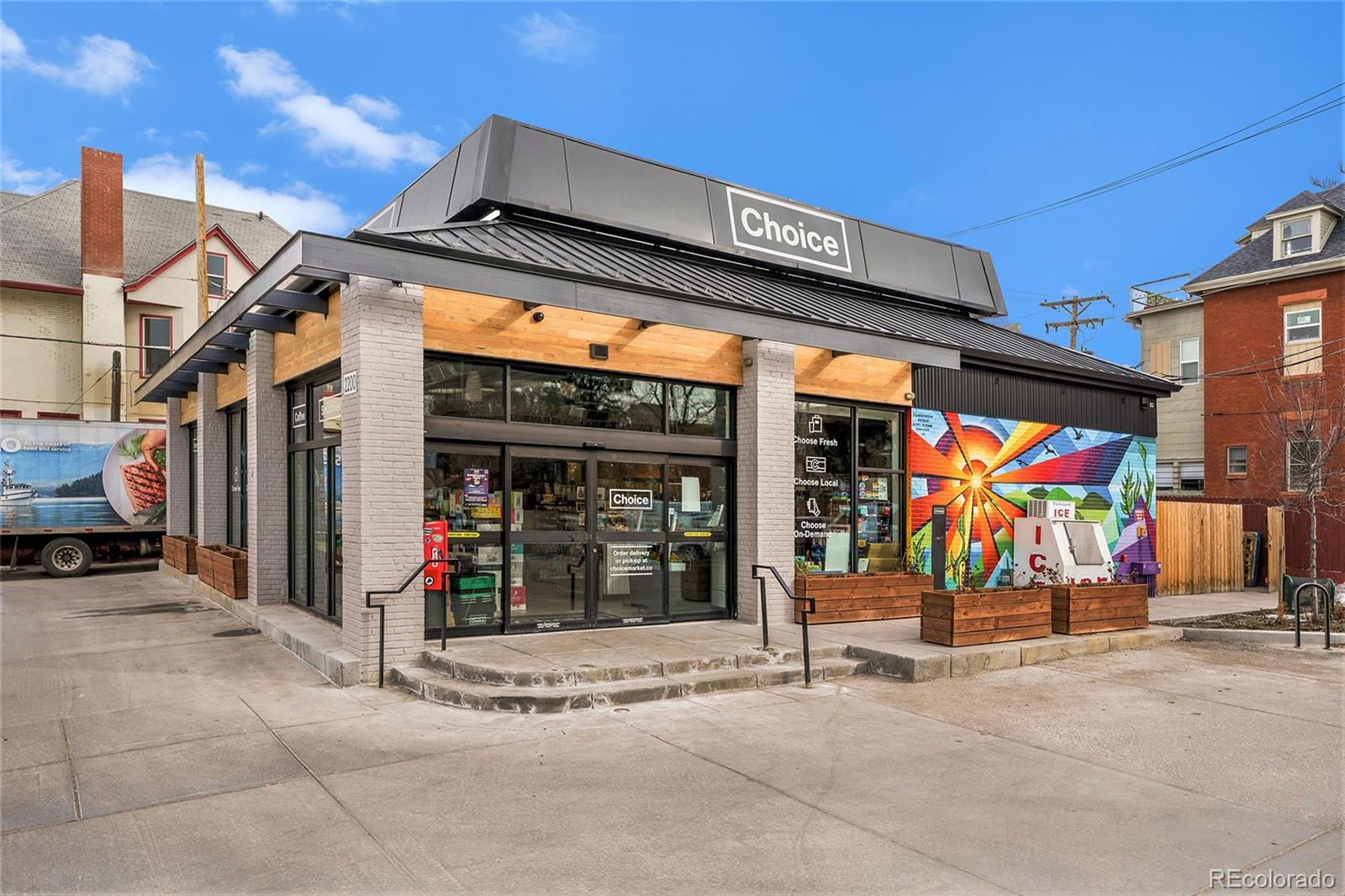 1314 Vine Street Denver, CO 80206 - Photo 33 of 34 a view of a building with door