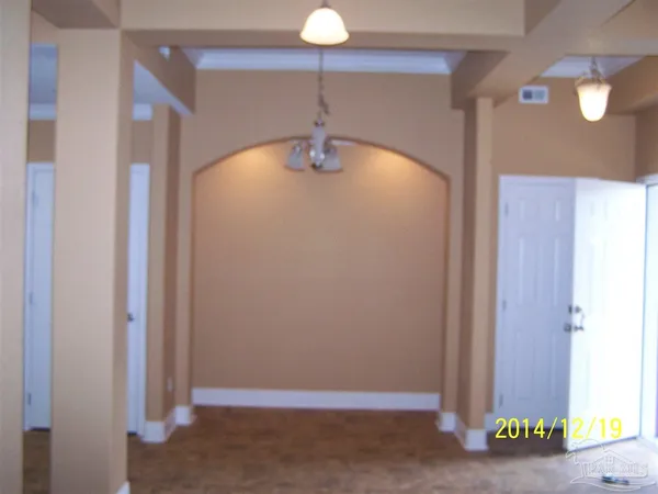a view of a hallway with a elevator